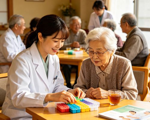 Pharmacy Team Volunteers at Local Senior Care Facility